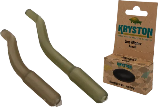 Kryston rovnátka na háčky dlouhé 10 ks - hnědé