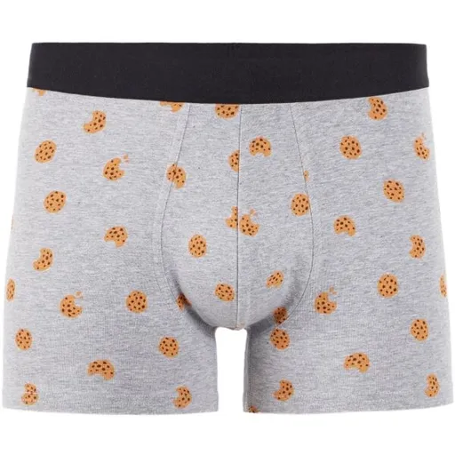 CELIO XMIBOCOOKI Pánské boxerky v dárkovém balení, šedá, velikost