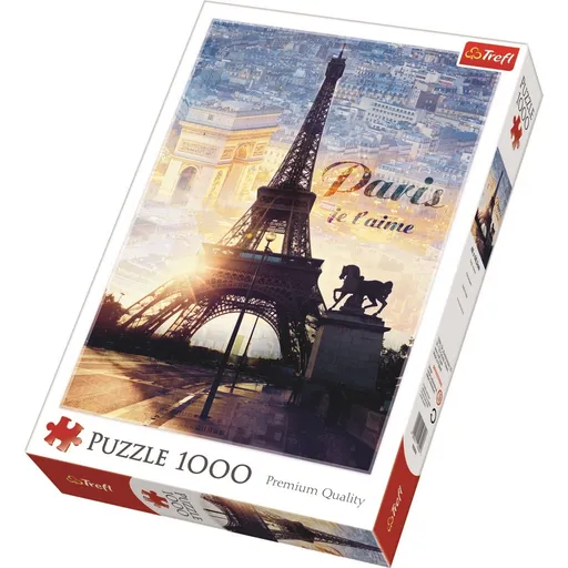 Puzzle Trefl Paříž za svítání 10394 1000 dílků