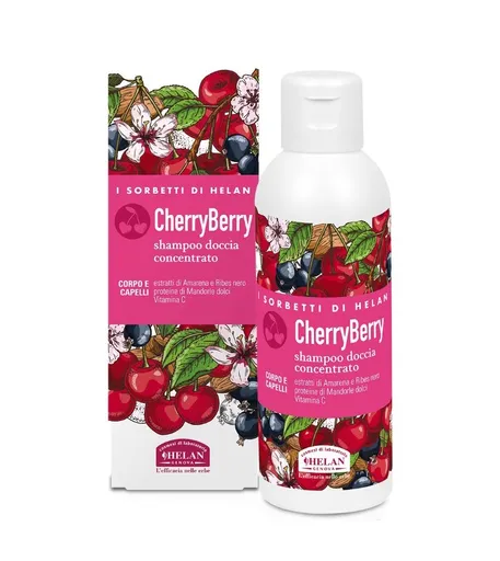 HELAN Sorbetti CherryBerry Sprchový gel a šampon 2v1 150 ml
