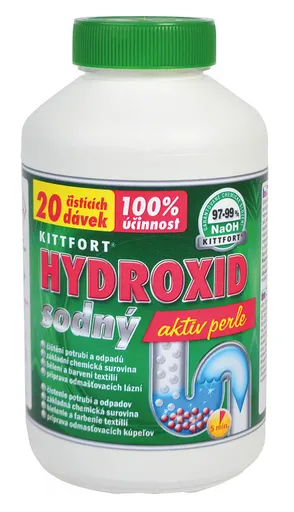 Čistič potrubí Hydroxid sodný mikrogranule 1kg