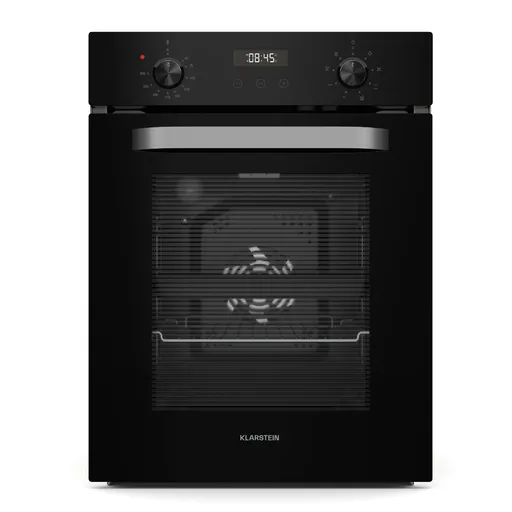 Klarstein SmartSlim trouba, Slim design, 9 funkcí, objem 49 l, snadné čištění, EEK A