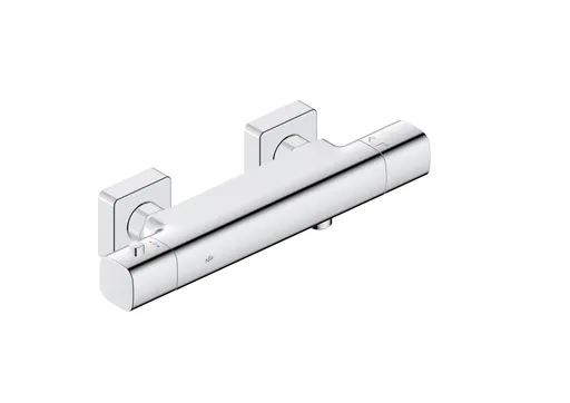 KFA Baterie Malaga, termostatická, sprchová, nástěnná, chrom 5756-010-00