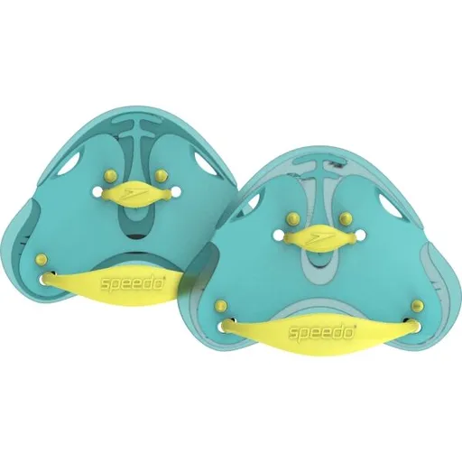 Speedo BIOFUSE FINGER PADDLE AU Univerzální plavecké packy, tyrkysová, velikost