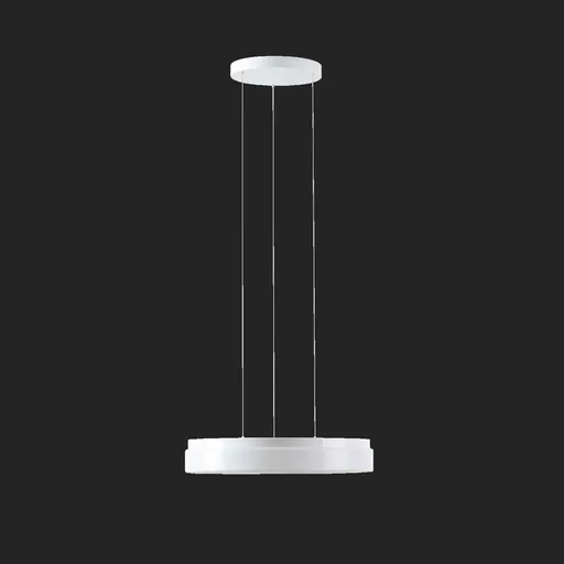 OSMONT DEL68527 DELIA LE2 závěsné plastové svítidlo bílá IP40 4000 K 33W LED DALI