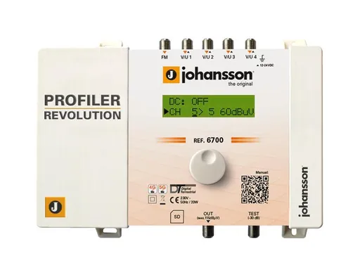 Anténní zesilovač programovatelný Johansson 6700 Profiler Revolution
