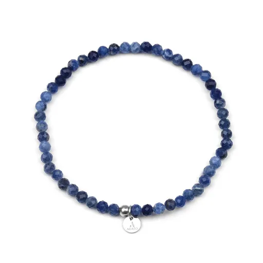 Agato Korálkový náramek ze sodalitu POL-B16/20G