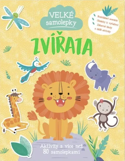 Velké samolepky Zvířata
