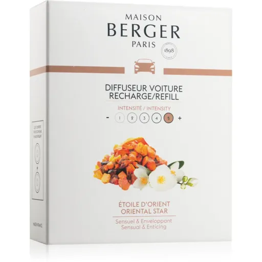 Maison Berger Paris Oriental Star vůně do auta náhradní náplň 2x17 g