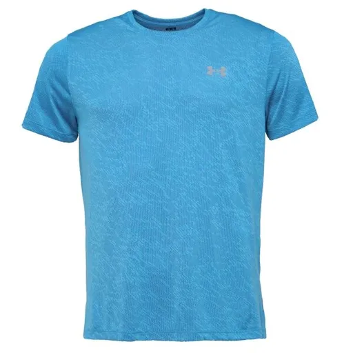 Under Armour LAUNCH CAMO Pánské triko, modrá, velikost L