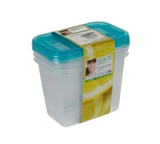 Keeeper Fresh&Freeze Dóza na potraviny 1 l 3 ks