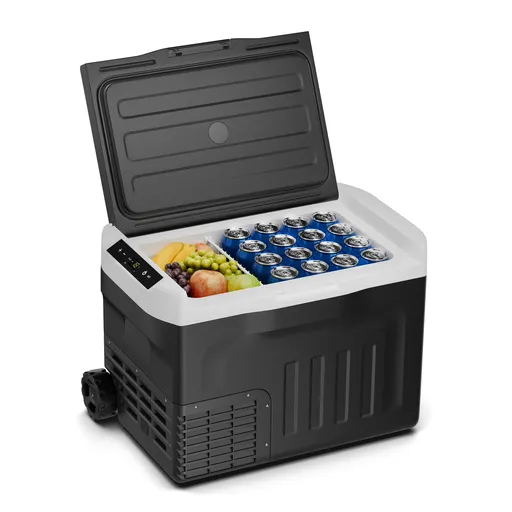 Klarstein PolarForce 30L kompresorový chladící box| LCD panel, osvětlení, off-road, ochrana baterie, 12V/230V