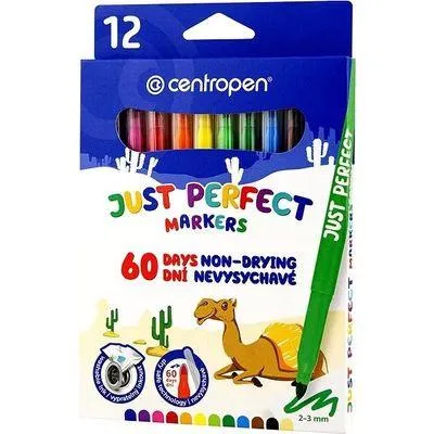 Popisovač Centropen 2510/12 12 barev válcový hrot 2-3mm