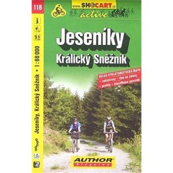 Jeseníky Kralický Sněžník 1:60 000: 118 cykloturistická m. (80-7224-522-8)