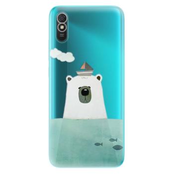 Odolné silikonové pouzdro iSaprio - Bear With Boat - Xiaomi Redmi 9A