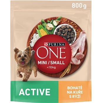 PURINA ONE active dog kuře 800 g (7613036528320)