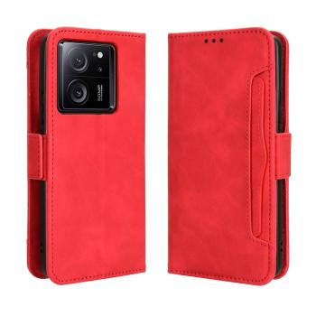 SLOT Peňaženkový obal pre Xiaomi 13T / 13T Pro červený