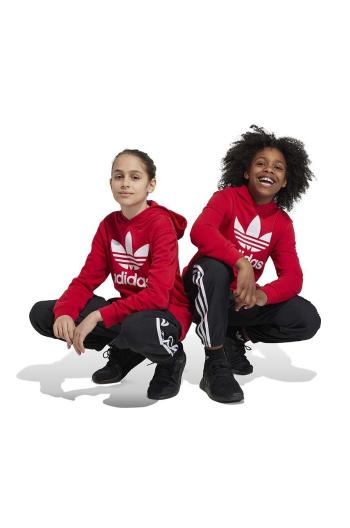 Dětské kalhoty adidas Originals černá barva, s aplikací