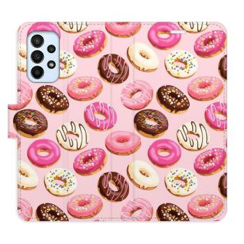 Flipové pouzdro iSaprio - Donuts Pattern 03 - Samsung Galaxy A23 / A23 5G