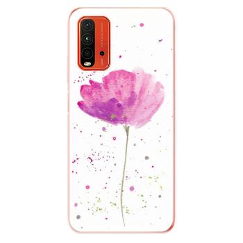 Odolné silikonové pouzdro iSaprio - Poppies - Xiaomi Redmi 9T