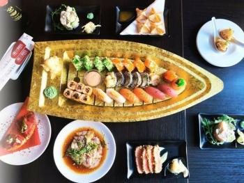 Degustační Royal menu sushi pro 2 osoby: 5 chodů