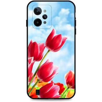 TopQ Kryt Realme C31 silikon Tulips 74321 (Sun-74321)