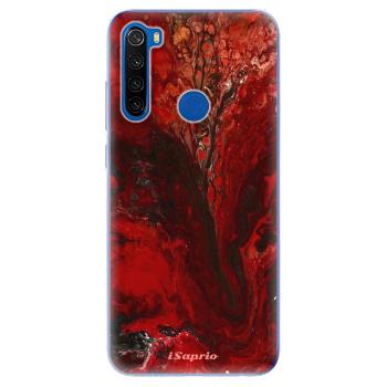 Odolné silikonové pouzdro iSaprio - RedMarble 17 - Xiaomi Redmi Note 8T