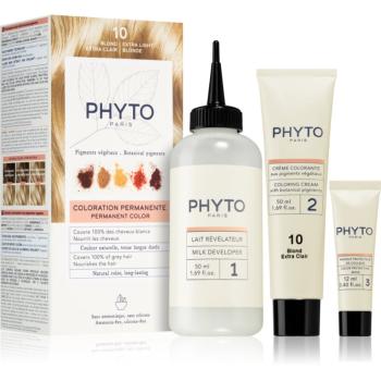 Phyto Color barva na vlasy bez amoniaku odstín 10 Extra Light Blonde 1 ks