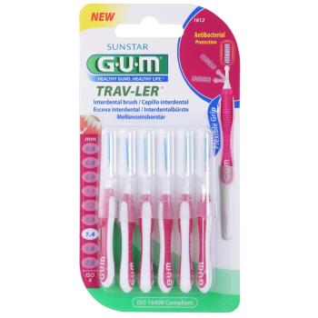 G.U.M Trav-Ler Interdental mezizubní kartáčky 1,4 mm 6 ks