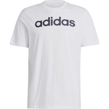 adidas LINEAR TEE Pánské tričko, bílá, velikost