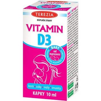 TEREZIA VITAMIN D3 BABY od 1.měsíce 400 IU 10ml (3249894)