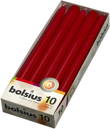 Gyertya BOLSIUS paraffin gyertya, bordó 10 darab