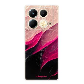 Odolné silikonové pouzdro iSaprio - Black and Pink - Infinix Note 40