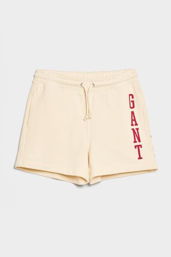 TEPLÁKOVÉ ŠORTKY GANT D2. RETRO FLAG LOGO SHORTS LINEN