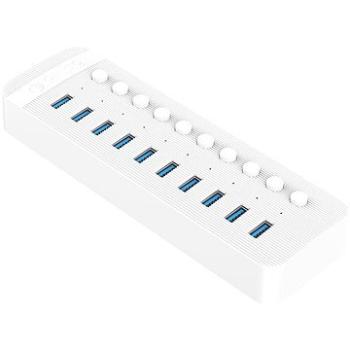 Orico USB-A Hub 10x USB 3.0 White (CT2U3-10AB-EU-WH-BP-CZ)