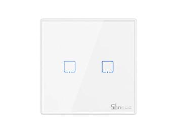 Smart vypínač osvětlení SONOFF T2EU2C-RF