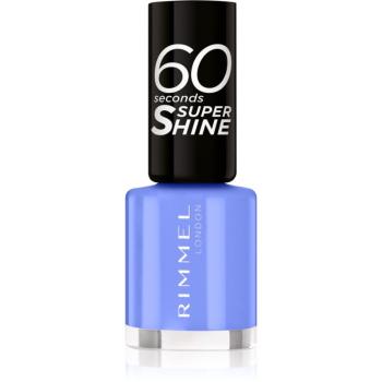 Rimmel 60 Seconds Super Shine lak na nechty odtieň 856 Blue Breeze 8 ml