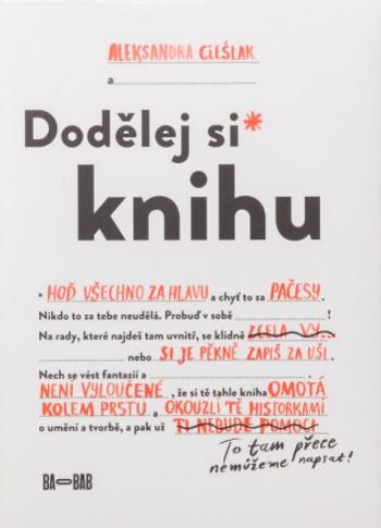 Dodělej si knihu - Aleksandra Cieślak