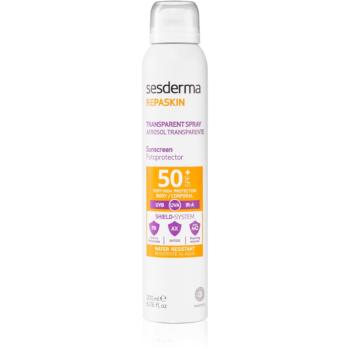 Sesderma Repaskin transparentní sprej na opalování SPF 50+ 200 ml