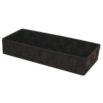 Compactor Úložný organizér do zásuvky Compactor TEX - košík L, 30 x 12 x 7 cm, čokoládový, L