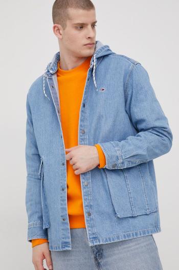 Džínová bunda Tommy Jeans pánská, přechodná, oversize