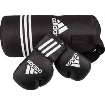 adidas JUNIOR BOX-PACK Juniorské boxerské rukavice s pytlem, černá, velikost