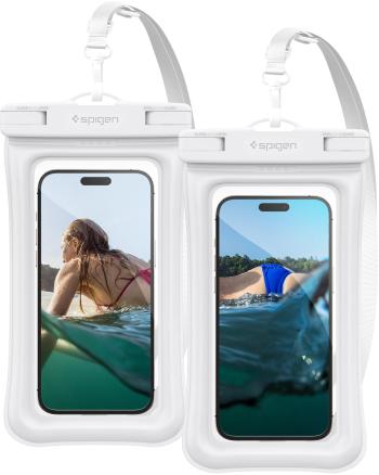 Pouzdro na mobil Spigen Aqua Shield WaterProof Floating Case A610 2 Pack White