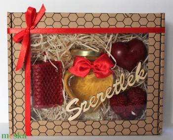"Szeretlek" Valentin-napi díszdoboz