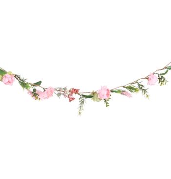 Dekoratív girland - Virágkeverék 120 cm