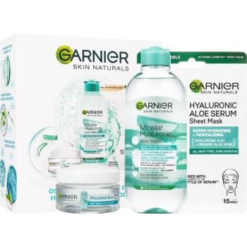 Garnier Skin Naturals Hyaluronic Aloe dárková sada pro intenzivní hydrataci pleti