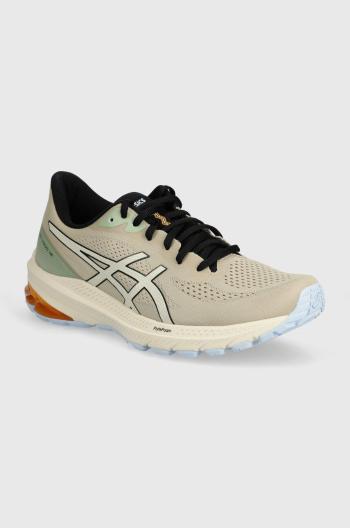 Běžecké boty Asics GT-1000 12 TR béžová barva, 1011B761