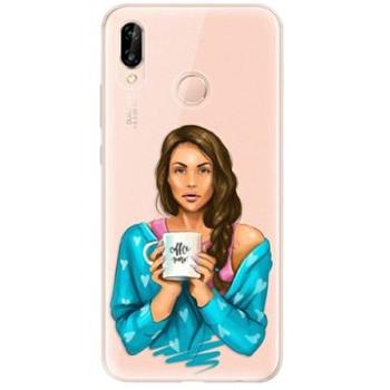 iSaprio Coffe Now - Brunette pro Huawei P20 Lite (cofnobru-TPU2-P20lite)