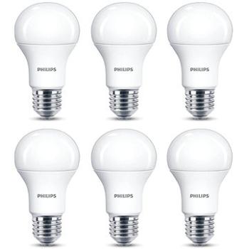 Philips LED 13-100W, E27, 2700K, matná, set 6ks (929001234591)