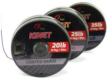 Zfish šňůrka kinet coated braid hnědá 10 m-průměr 35 lb / nosnost 15,9 kg